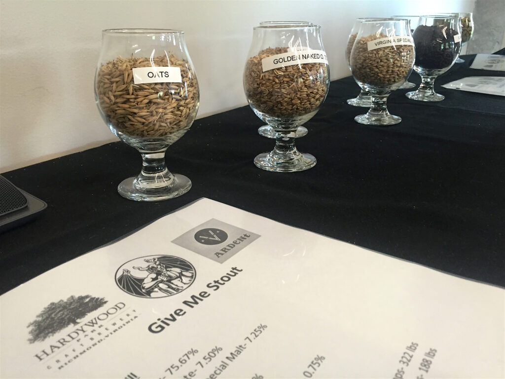 Brewing an imperial stout requires a hefty and diverse grain bill, and "Give Me Stout" is no exception. Photo by Lee Graves